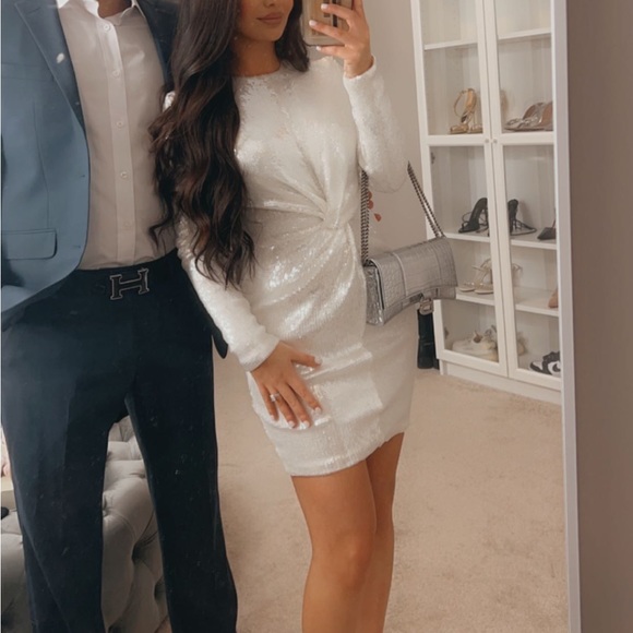 Nadine Merabi Sasha White Dress - Picture 2 of 5